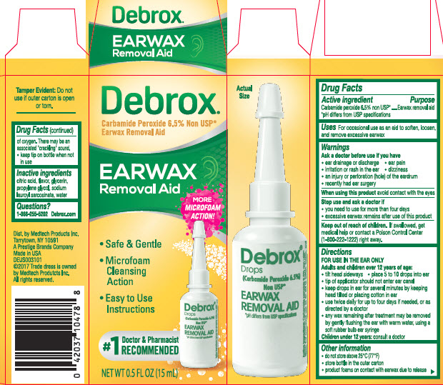 NDC 63029-321 Debrox Carbamide Peroxide
